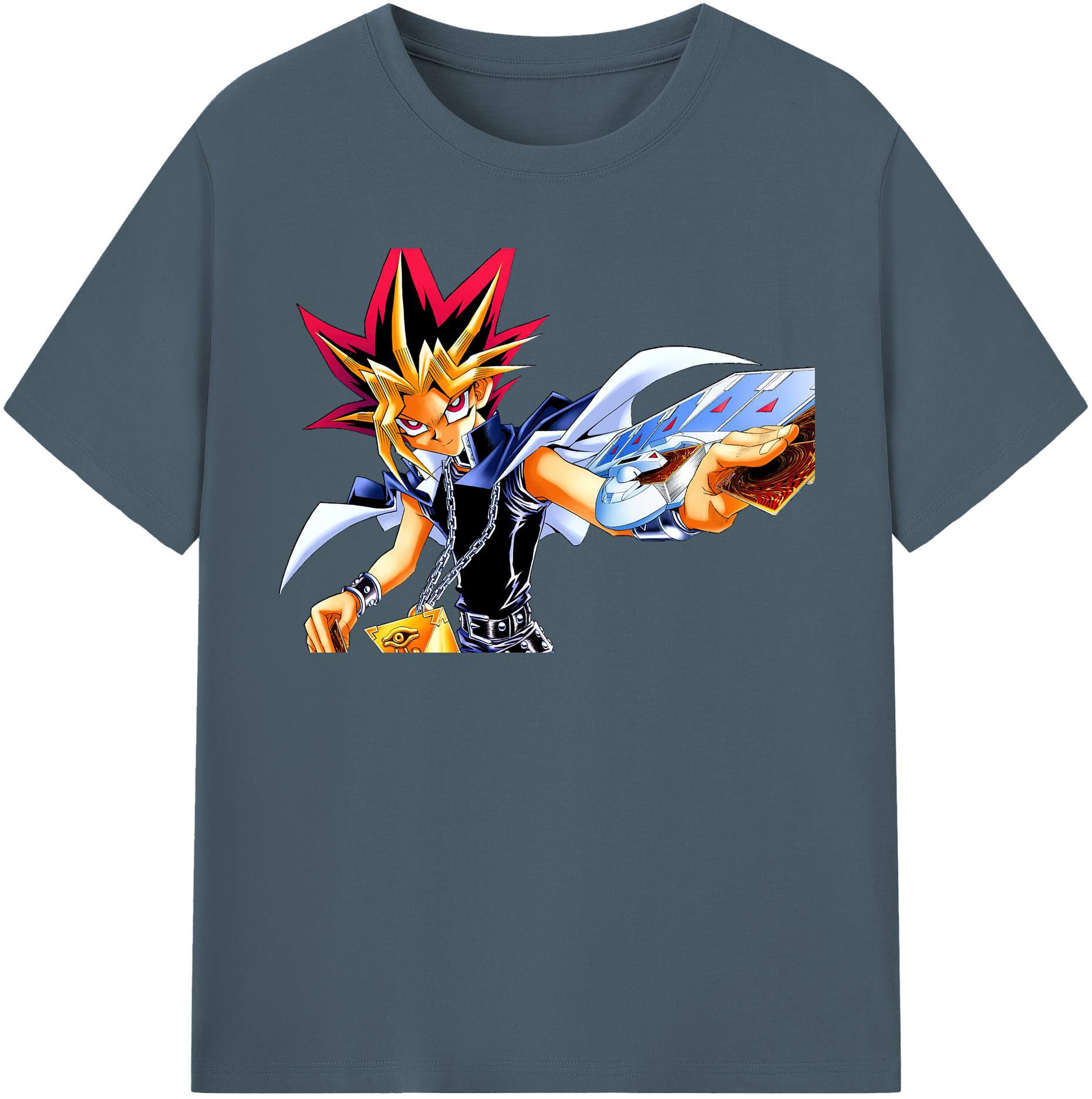 （画像用） 遊☆戯☆王 Yu-Gi-Oh! 綿100％半袖Tシャツ（フロントプリント）